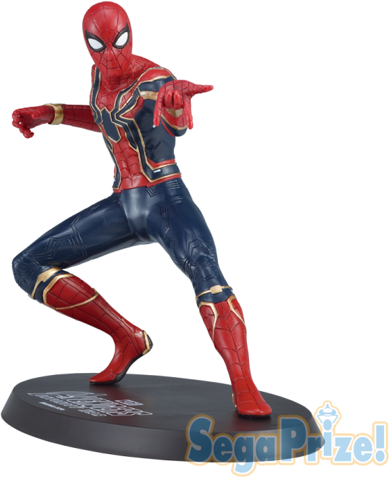 Sega Marvel Avengers Infinity War Limited Premium Figure - Lpm Avengers Infinity War Iron Spider Clipart (750x750), Png Download