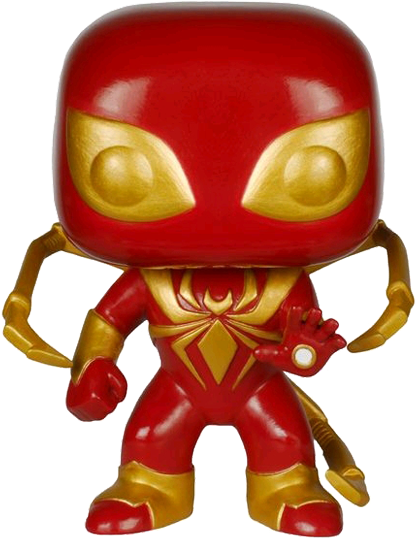 Iron Spider Us Exclusive Pop Vinyl Figure - Funko Pop De Spiderman Clipart (600x600), Png Download