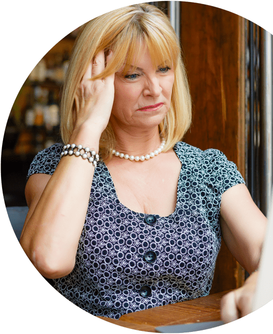 Business Woman Stressed - Girl Clipart (560x693), Png Download