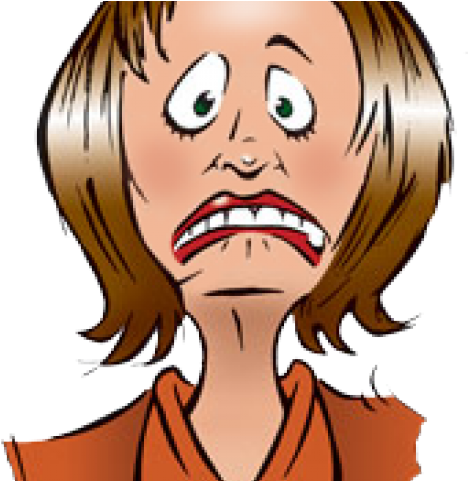 Stressed Customer Service Cartoon Clipart (640x480), Png Download