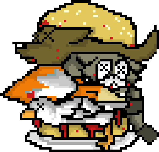 Major Sandwhich - Cartoon Clipart (650x650), Png Download