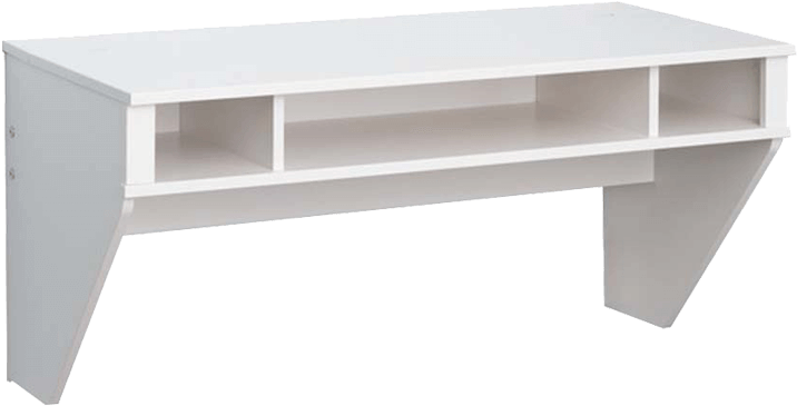 White Table Png - White Study Table Png Clipart (800x400), Png Download