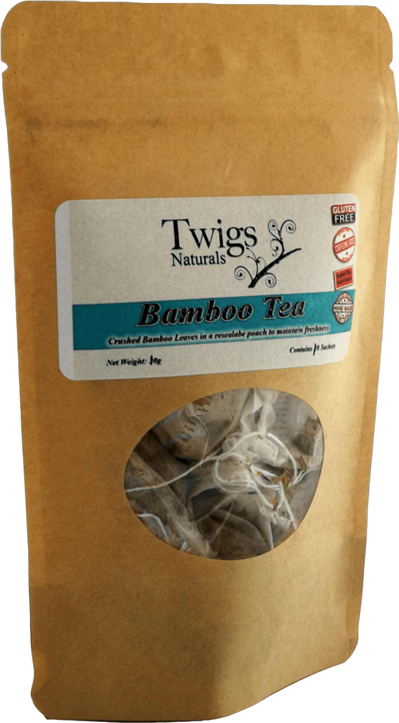 Bamboo Tea - Leather Clipart (2886x2538), Png Download