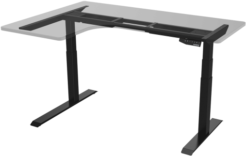 Electric Height Adjustable Desk Frames - Writing Desk Clipart (560x560), Png Download