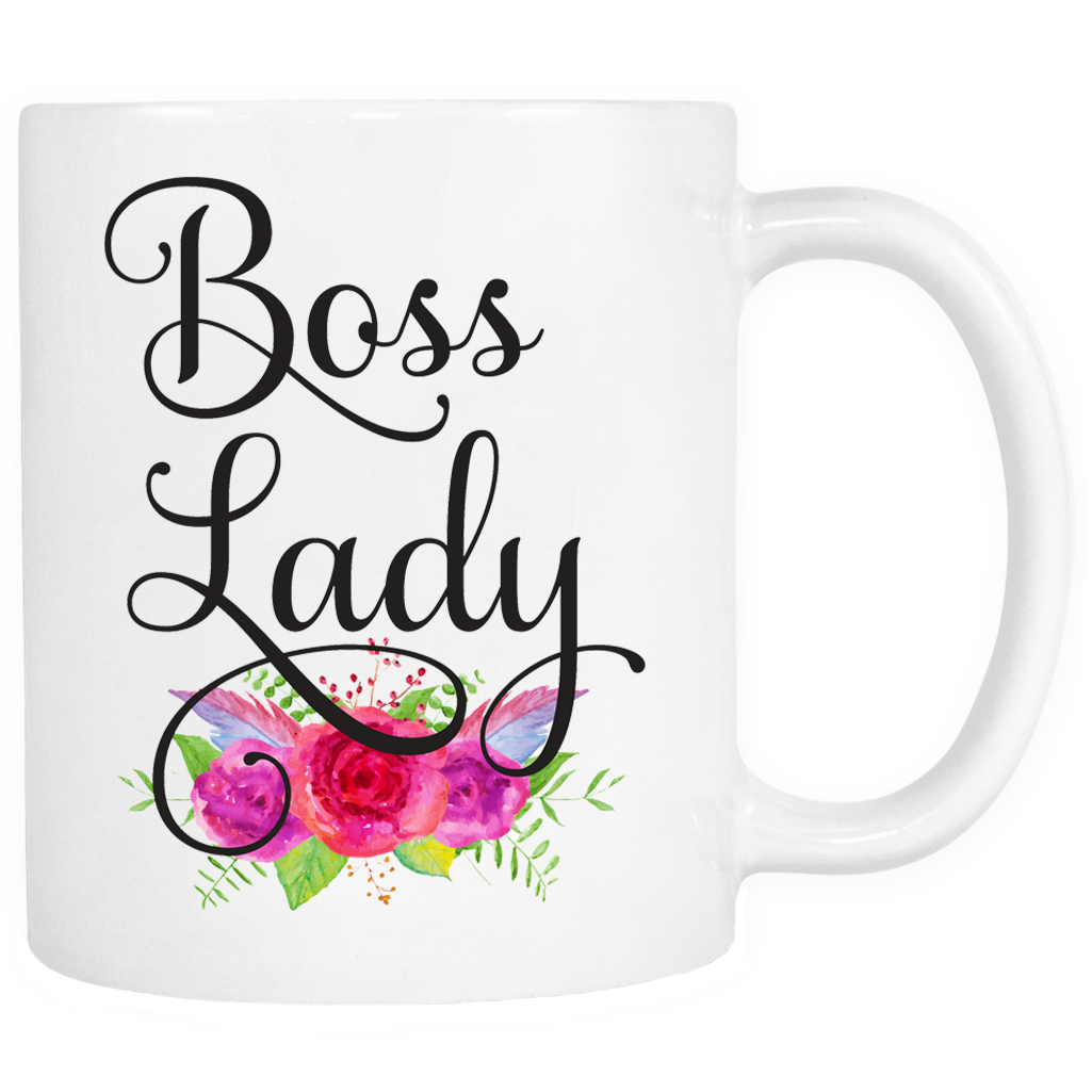 Boss Lady Coffee Mug - Mug Clipart (1025x1025), Png Download