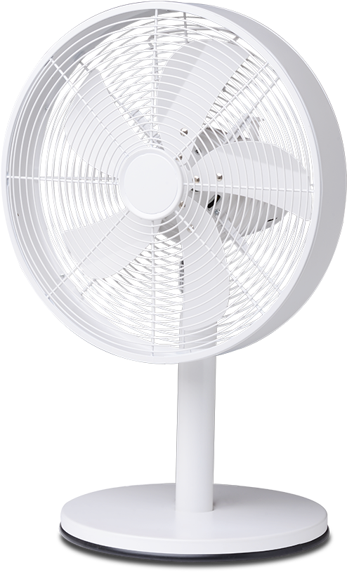 30cm White Desk Fan - Mechanical Fan Clipart (620x933), Png Download
