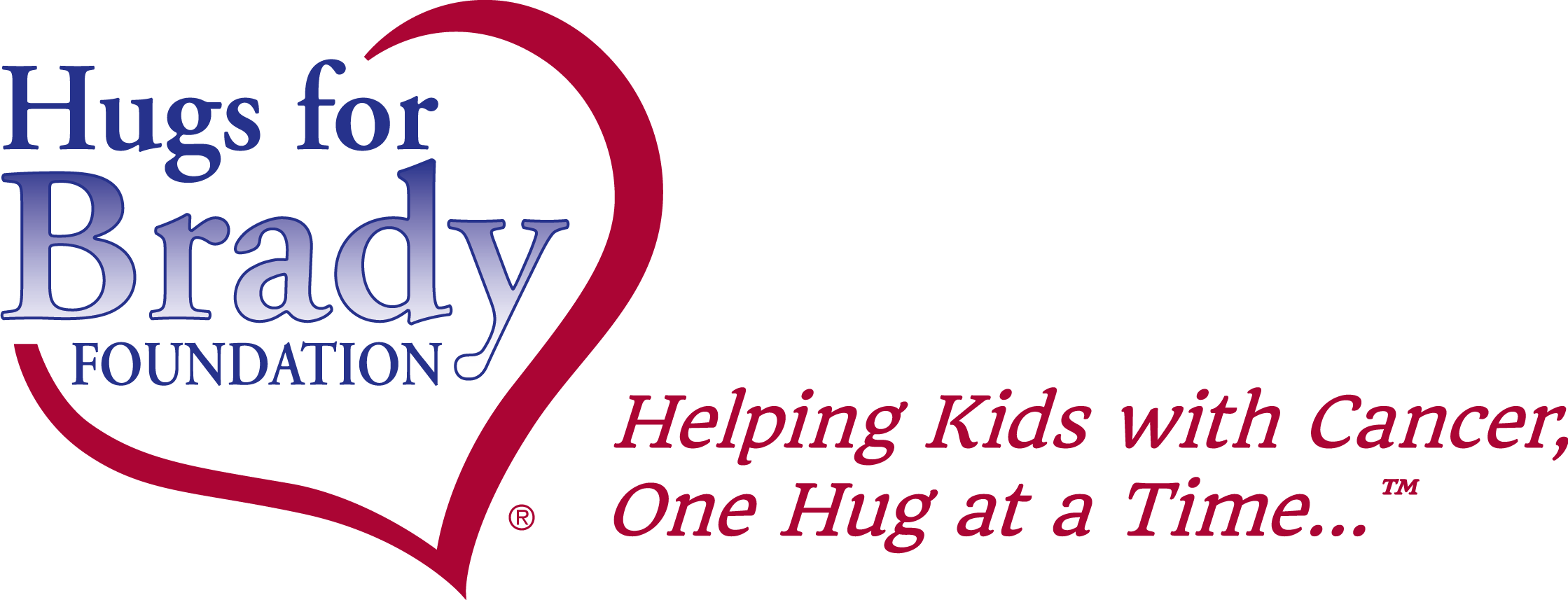Png - Hugs For Brady Logo Clipart (2239x857), Png Download