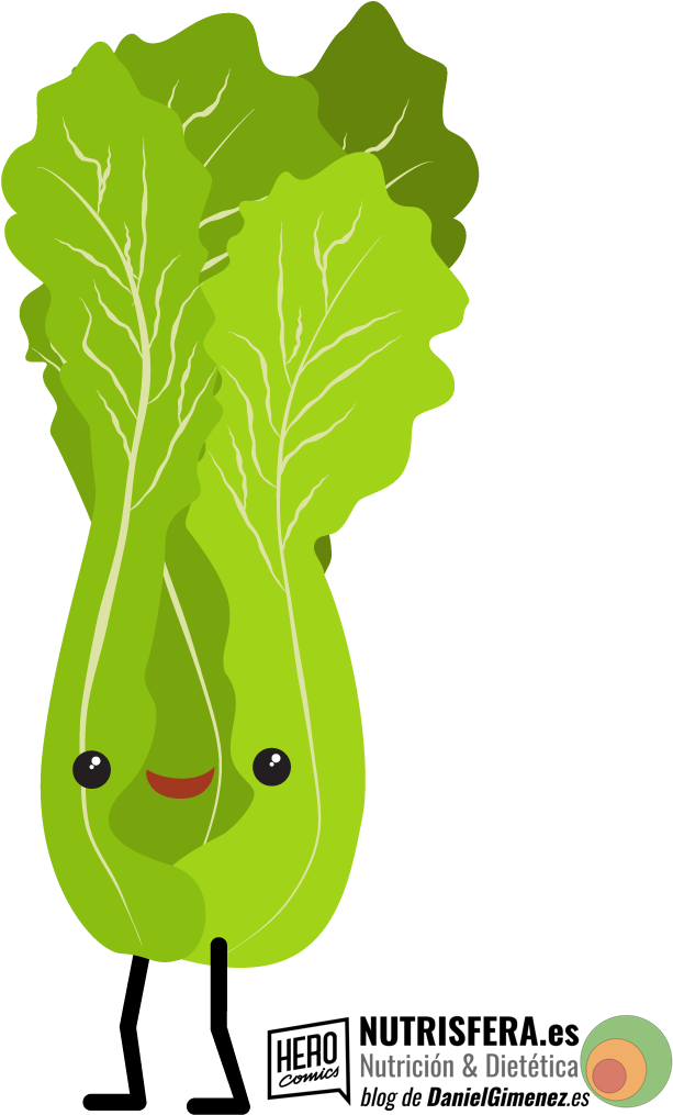Romaine Lettuce Clipart (1080x1080), Png Download