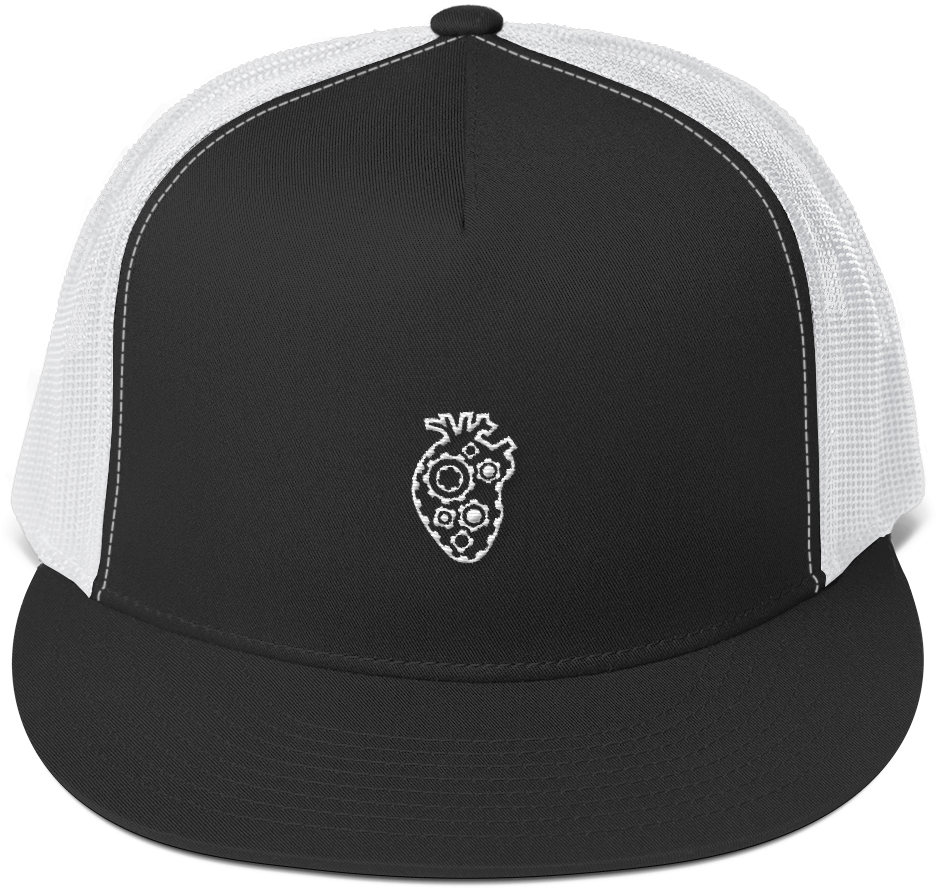 Transparent Snapback Black Trucker Hat Clipart Large Size Png Image