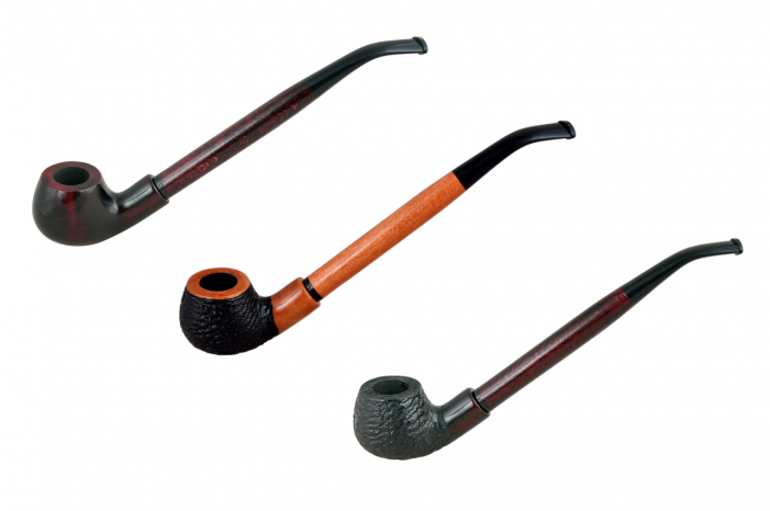 #69 Bent Long Churchwarden Pearwood Tobacco Smoking - Garden Tool Clipart (700x700), Png Download