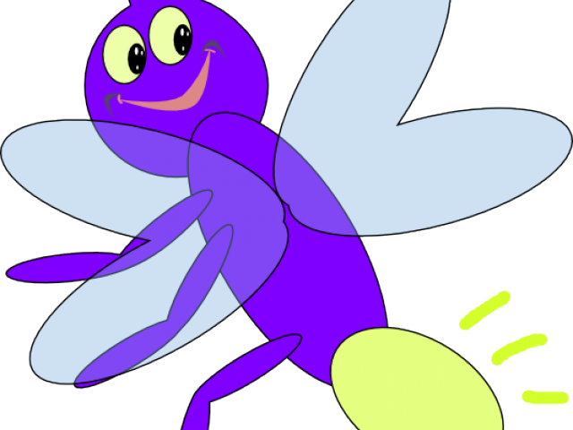 Firefly Clipart Clip Art - Lightning Bug Clip Art - Png Download (640x480), Png Download