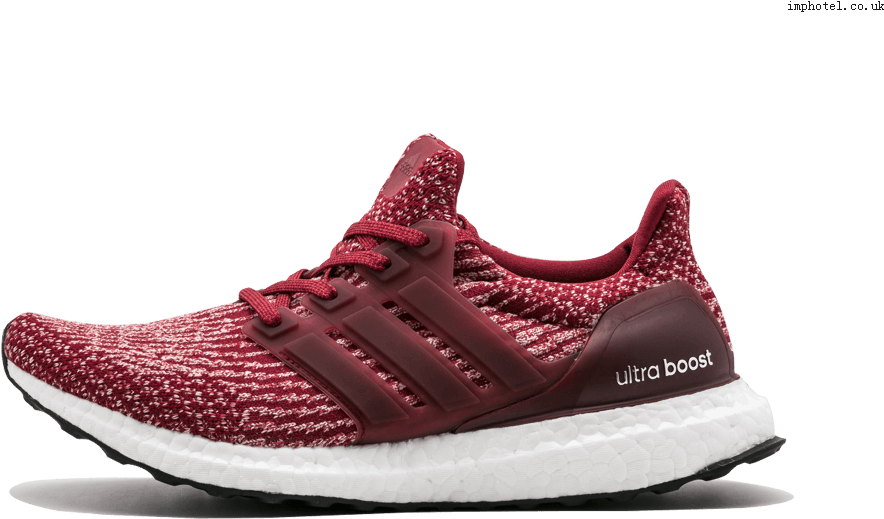 Adidas Ultraboost - Ba8845 Burgandy/white - Adidas Ultra Boost Купить В Украине Clipart (1000x600), Png Download