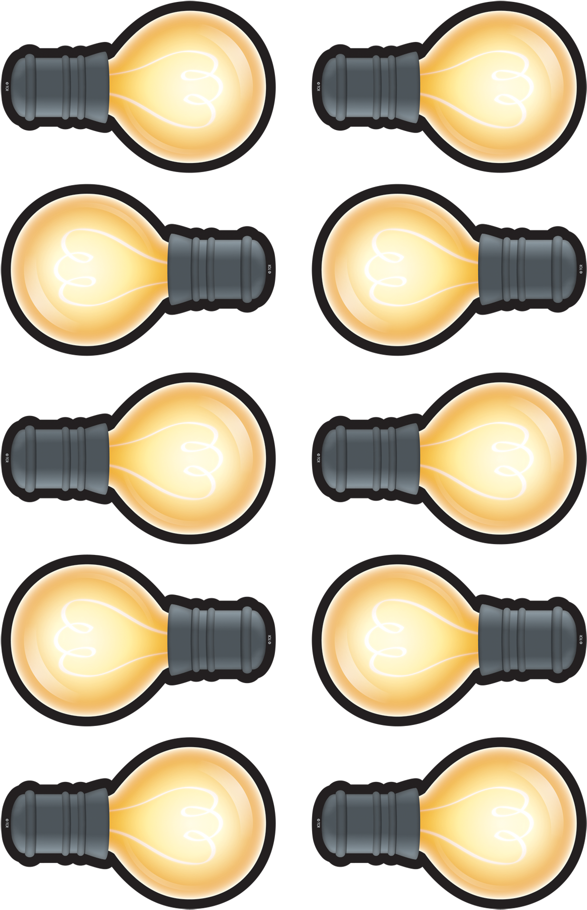 Use This Decorative Artwork To Dress Up Classroom Walls - Light Bulb Bulletin Boards Clipart (1500x2000), Png Download