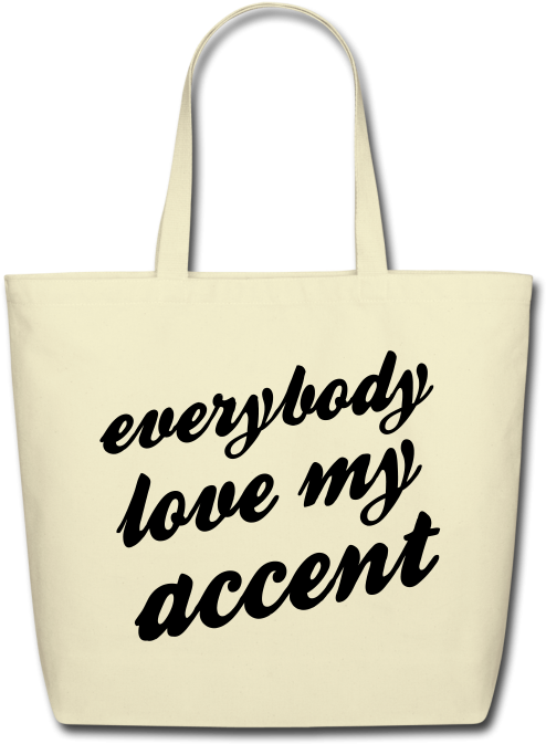 My Accent Natural - Tote Bag Clipart (700x700), Png Download