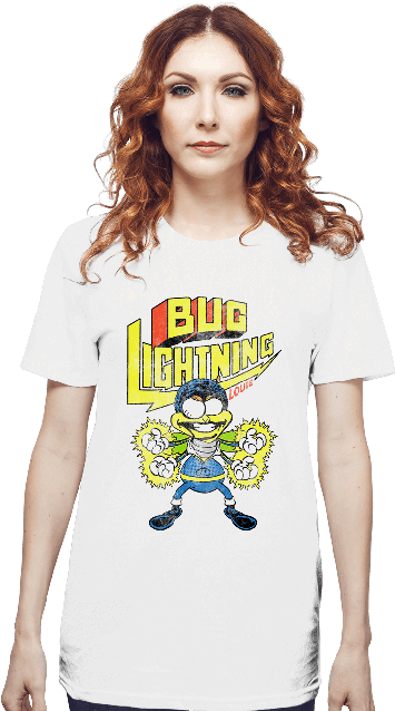 Bug Lightning - Shirtpunch Clipart (650x650), Png Download