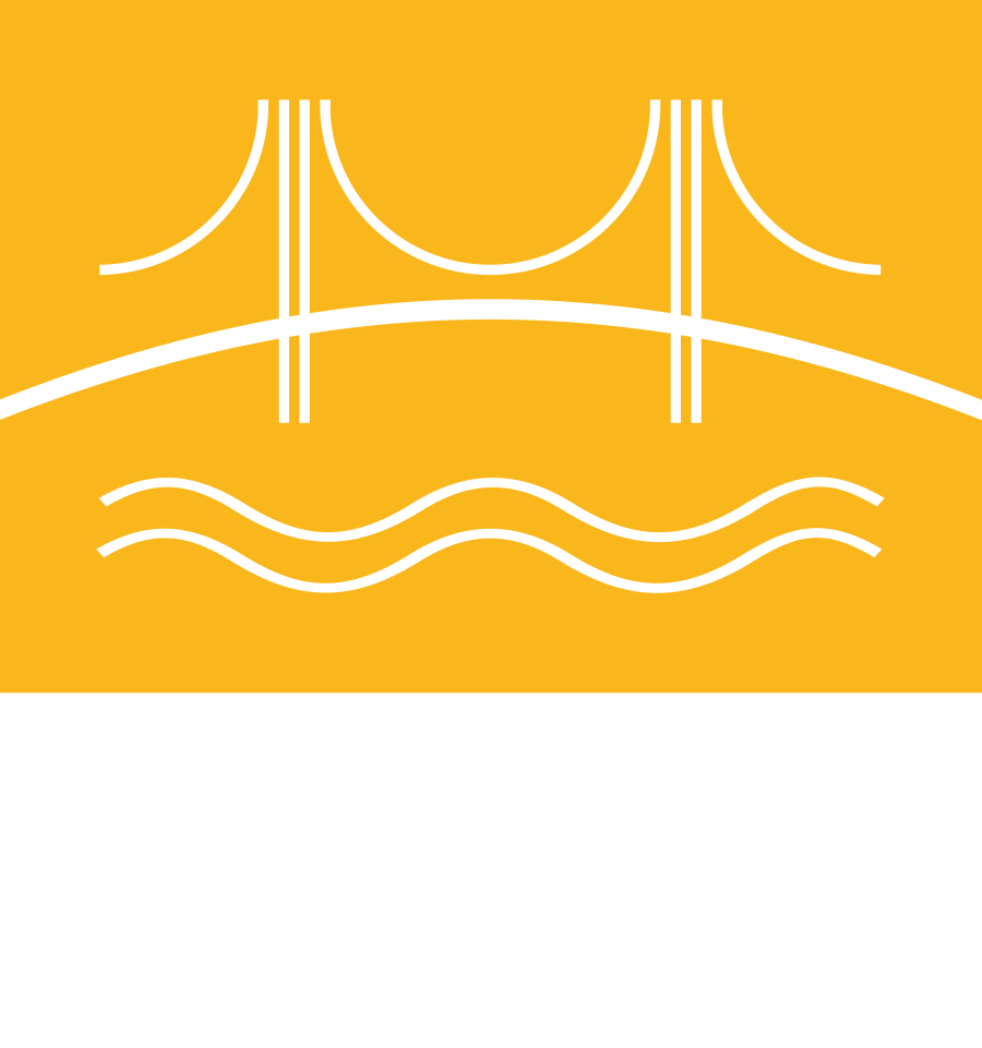 Gg Logo Home Slider - Self-anchored Suspension Bridge Clipart (900x961), Png Download