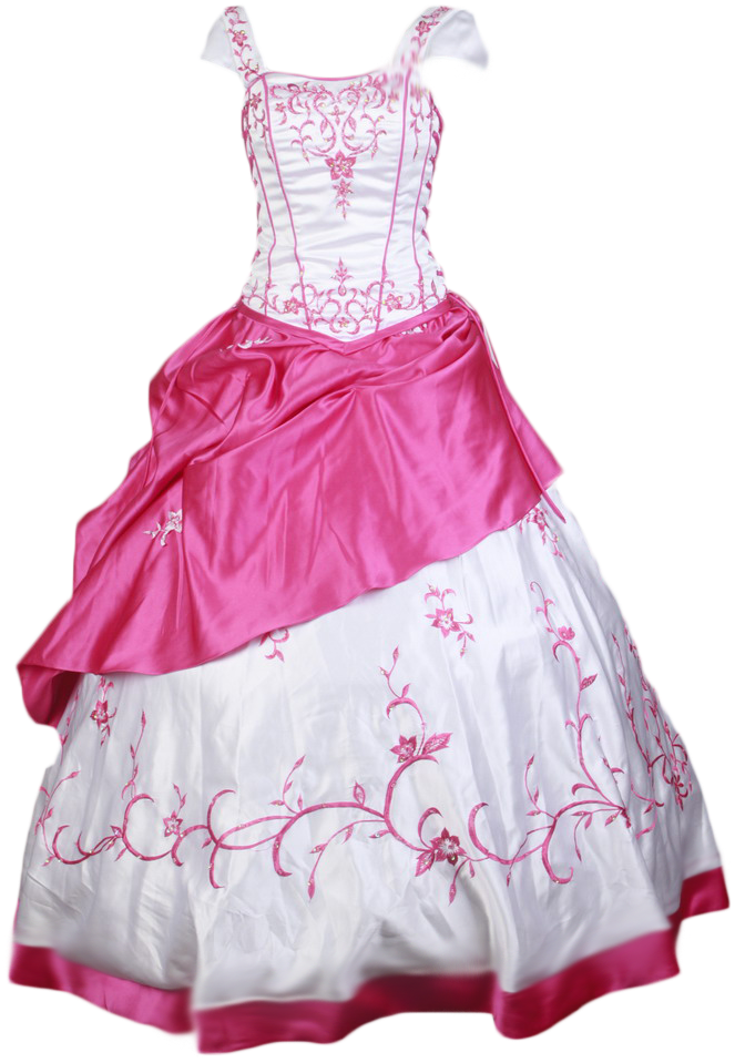 Pink Gown Png - Gown 29 Png By Avalonsinspirational Clipart (691x1037), Png Download