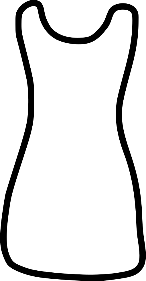 Party Wear Gown Dress Fashion Style Comments Clipart (510x980), Png Download