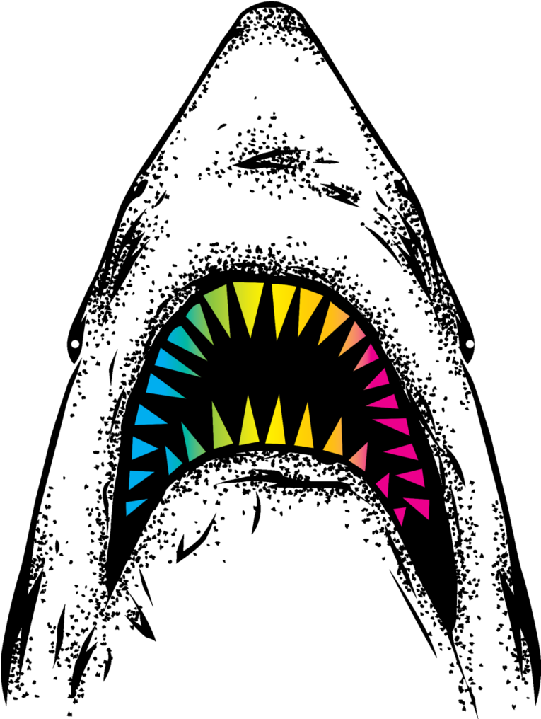 Shark Mouth Png - T-shirt Clipart (765x1016), Png Download