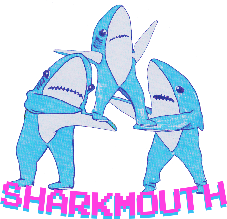Sharkmouth Fake Shirt Clipart (1000x1000), Png Download