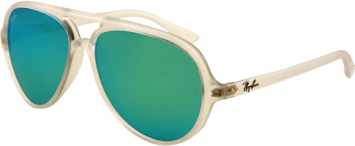 Ray Ban Rb4125 64619 Cats 5000 Sunglasses Flash Lenses - Ray Ban Aviator Plastique Femme Clipart (840x490), Png Download