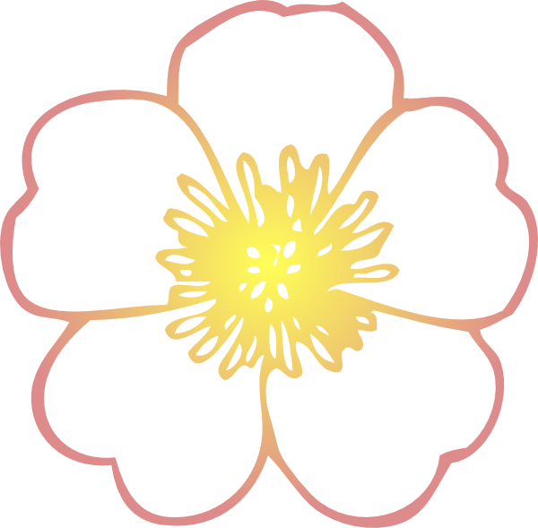 Tropical Flower Coloring Sheet Clipart (600x589), Png Download