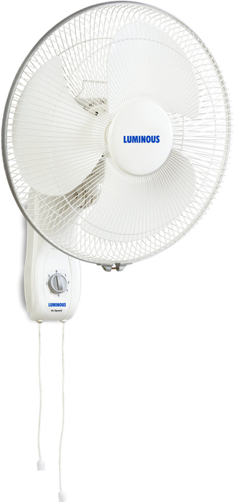 300 Mm Mojo Plus Hs White Wall Fan - Luminous Speed Max Wall Fan Clipart (1120x1120), Png Download