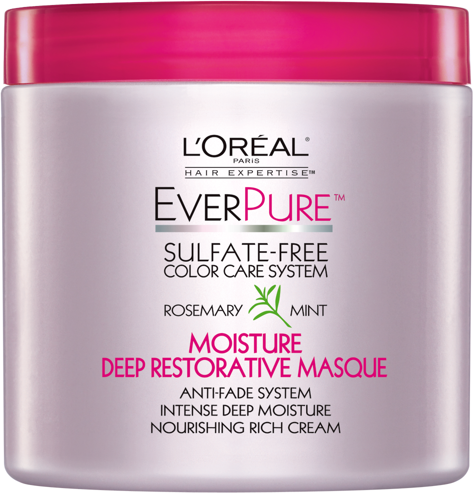 Everpure Moisture Masque - Loreal Hair Products Clipart (1204x1385), Png Download
