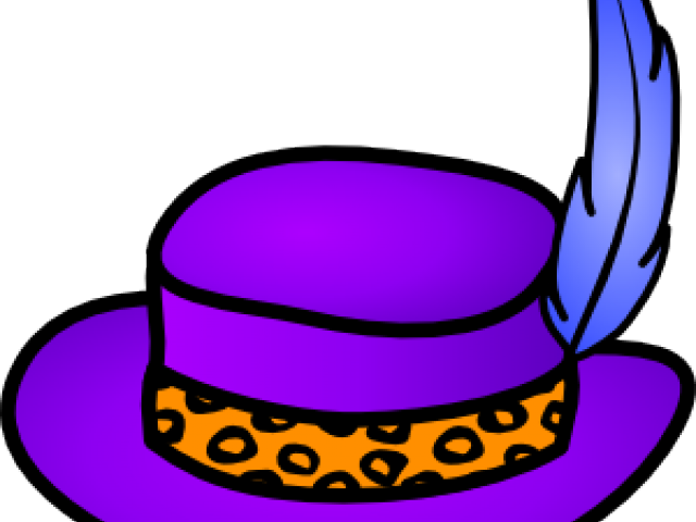 Clipart Wallpaper Blink - Pimp Hat Clipart - Png Download (640x480), Png Download