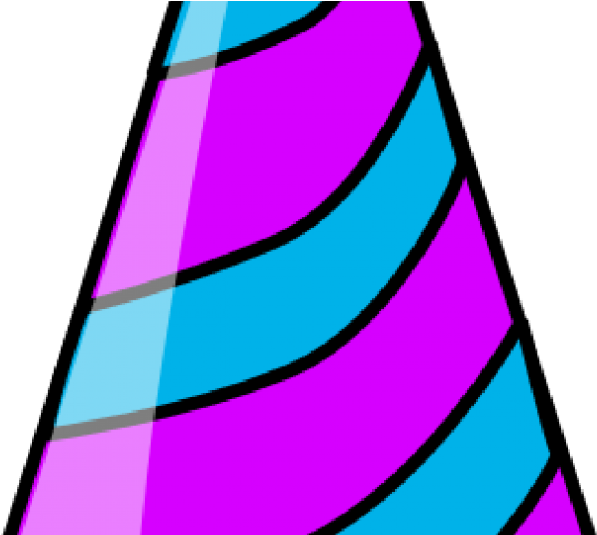 Birthday Hat Clipart - Party Hat Public Domain - Png Download (640x480), Png Download