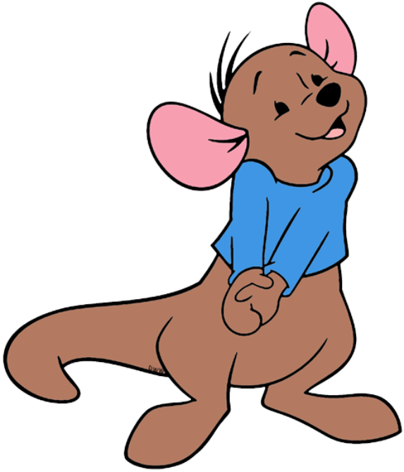 Ursinho Pooh Guru 4 Png - Cute Roo Winnie The Pooh Clipart (573x669), Png Download