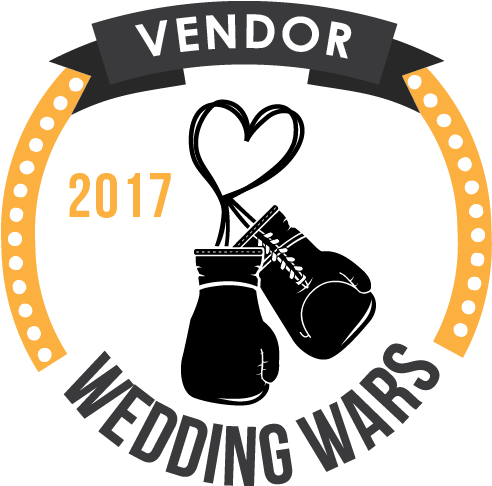 Wedding Wars Bridal Show Vendor Badge 2017 Png - Dad's Stache Clipart (566x560), Png Download