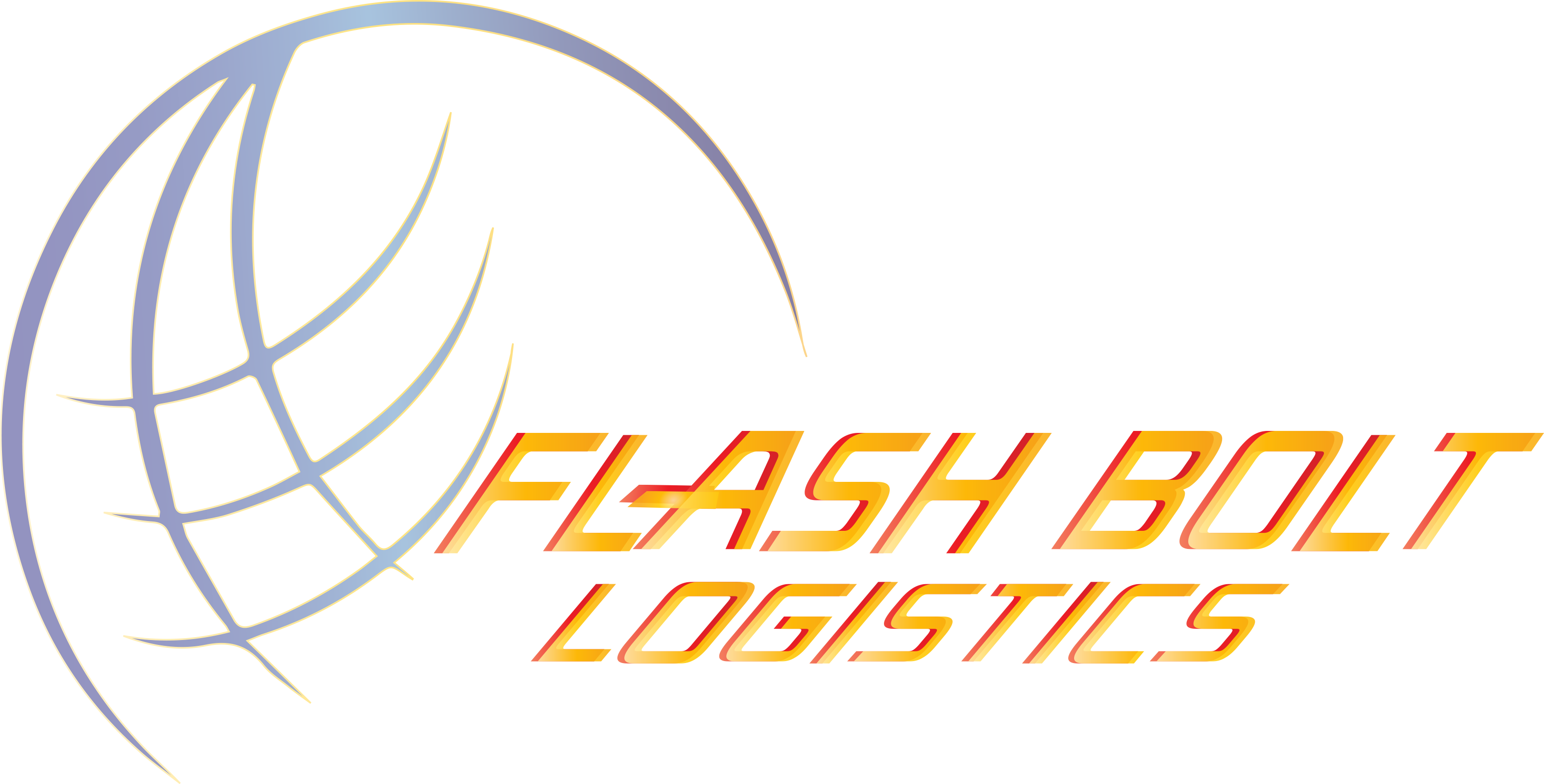 Truck Freight Brokerage And Box Truck Load Logistics - Orange Clipart (3151x1601), Png Download