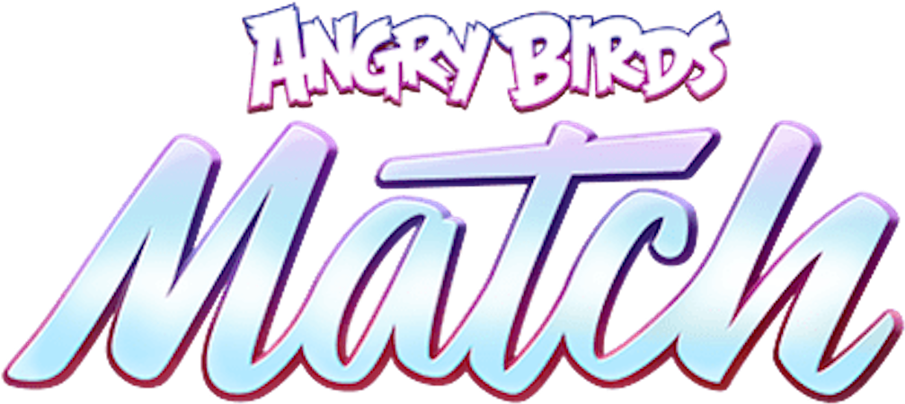 Angry Birds Logo Png - Angry Birds Match Logo Clipart (1007x450), Png Download