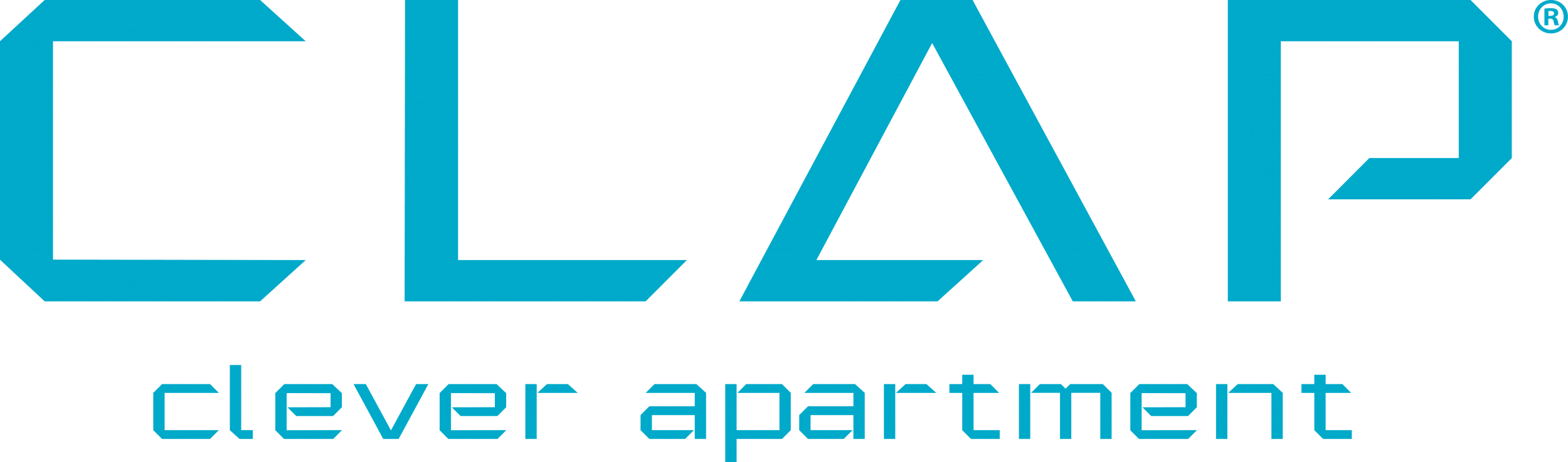 Clap-1 - Sign Clipart (2500x737), Png Download
