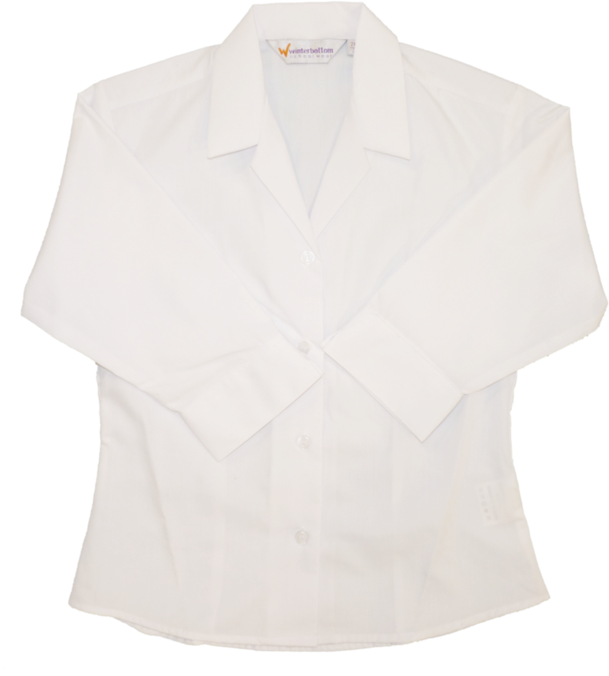 Blouse With Collar Png - Sleeve Clipart (972x1000), Png Download