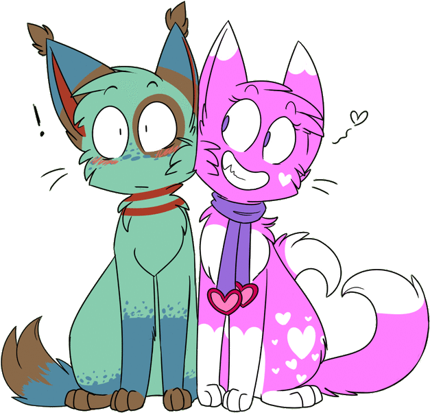 Stuck Like Glue By Rainy - Cartoon Clipart (800x633), Png Download