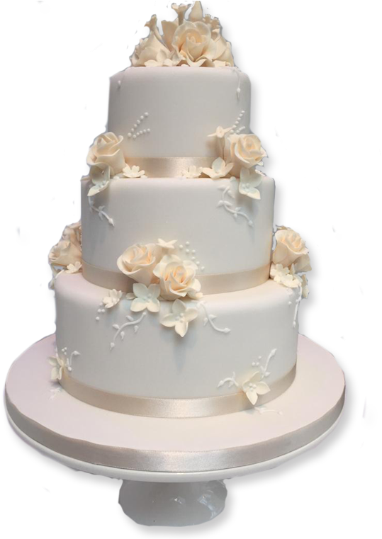 Best Wedding Cake Shop Preston - Wedding Cake Clipart (539x761), Png Download