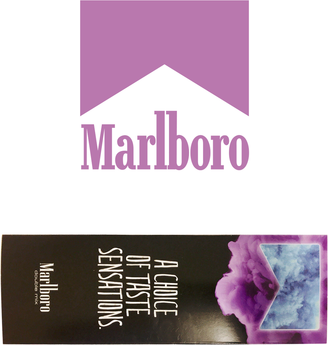 Marlboro Double Mix Rim - Marlboro Clipart (1106x1165), Png Download