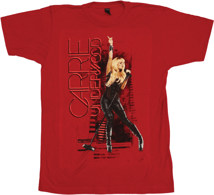 Carrie Underwood T Shirts Clipart (800x800), Png Download