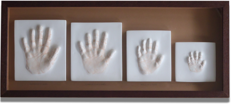 Sibling Hand Prints - Plywood Clipart (800x600), Png Download
