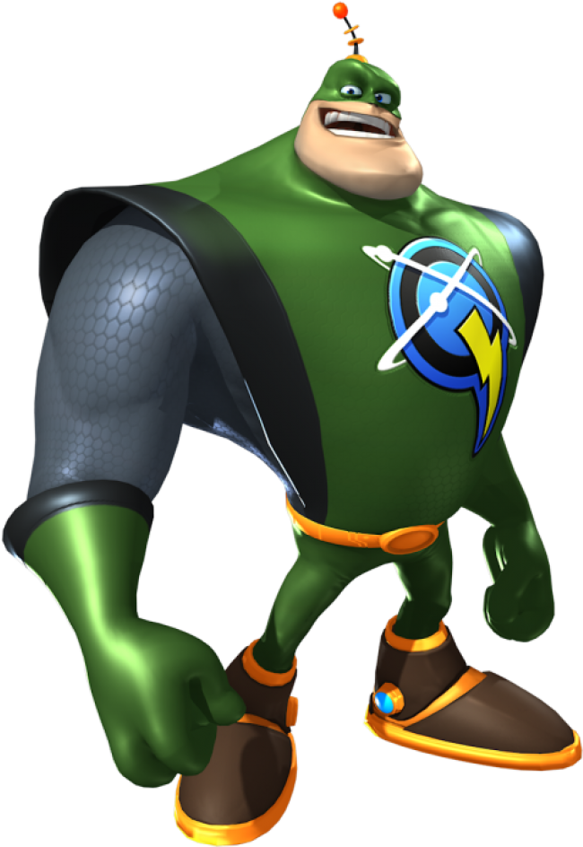 Captain Qwark - Ratchet And Clank All 4 Clipart (672x960), Png Download