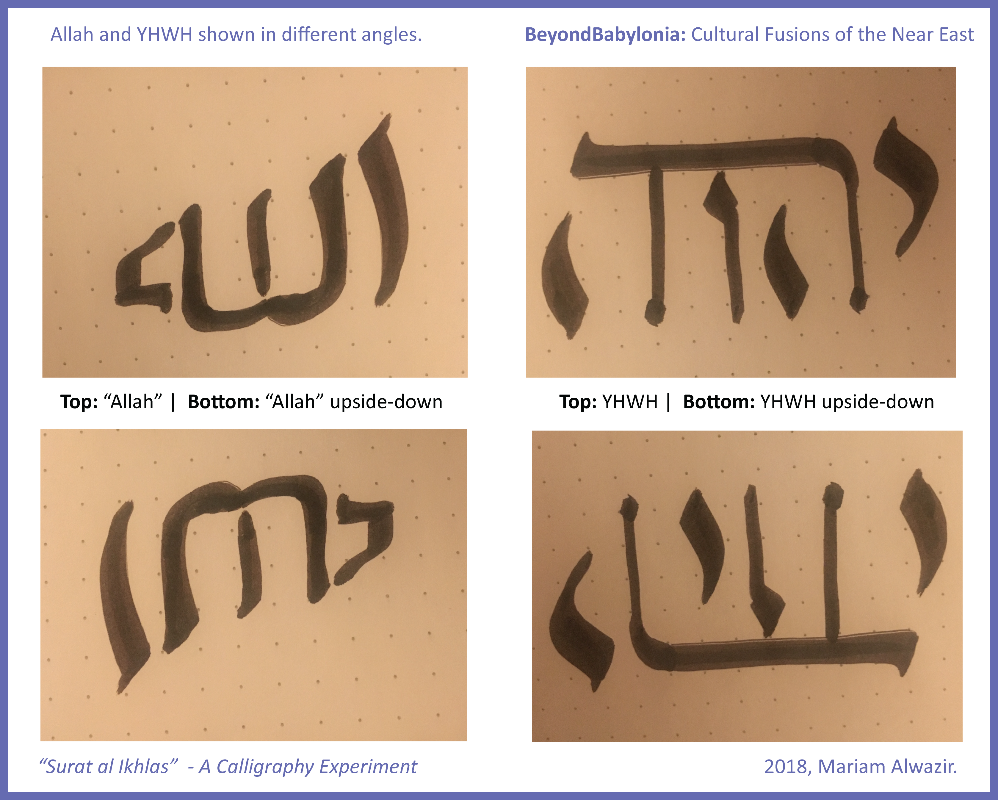 Allah-yhwh Oneandthesame - Yhwh Allah Clipart (3355x2689), Png Download