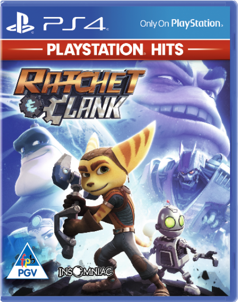 Ratchet And Clank Play Station 4 Hits - Ratchet And Clank Ps Hits Clipart (600x600), Png Download