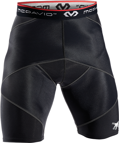 Mcdavid Compression Shorts Clipart (642x595), Png Download