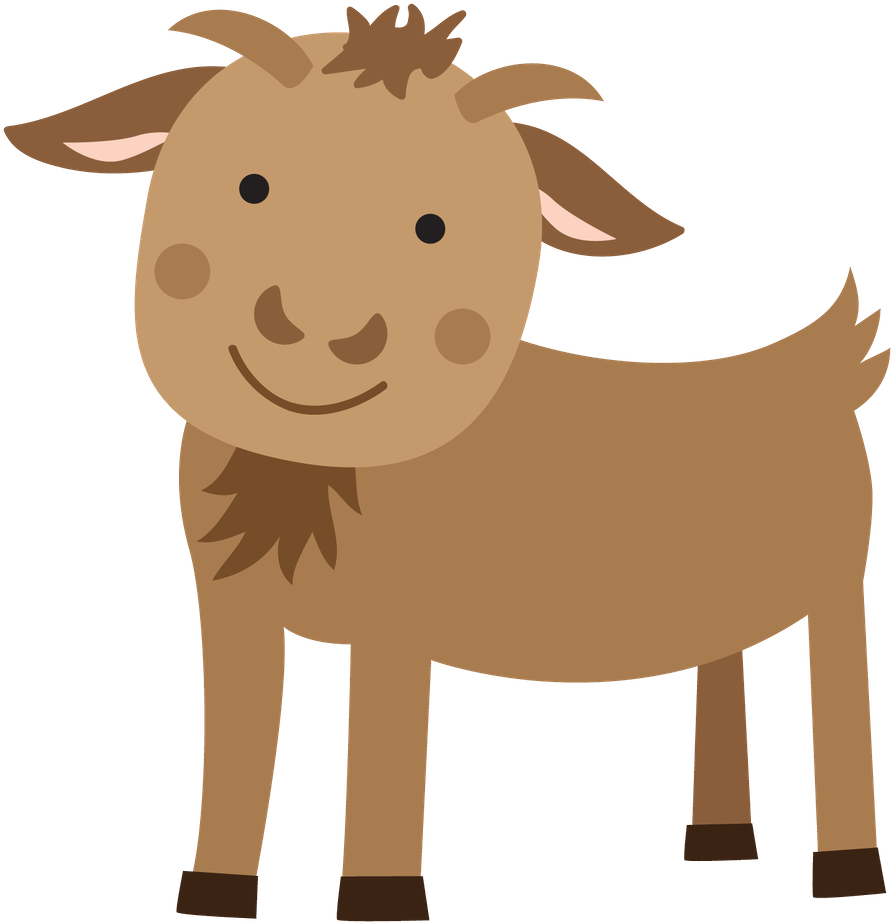 Barnyard Clipart - Fazenda - Minus - Farm Animals Clip - Cartoon - Png Download (893x924), Png Download