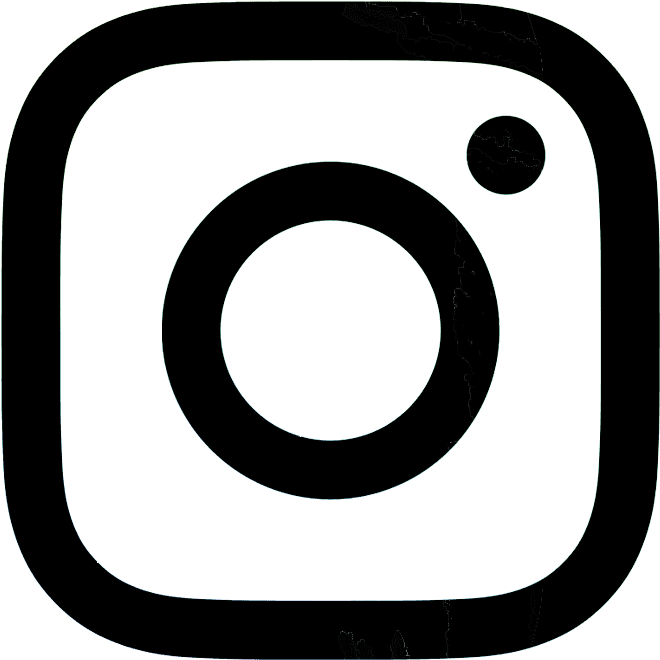 Instragram Facebook - Black Instagram Icon Png Clipart (1000x1000), Png Download