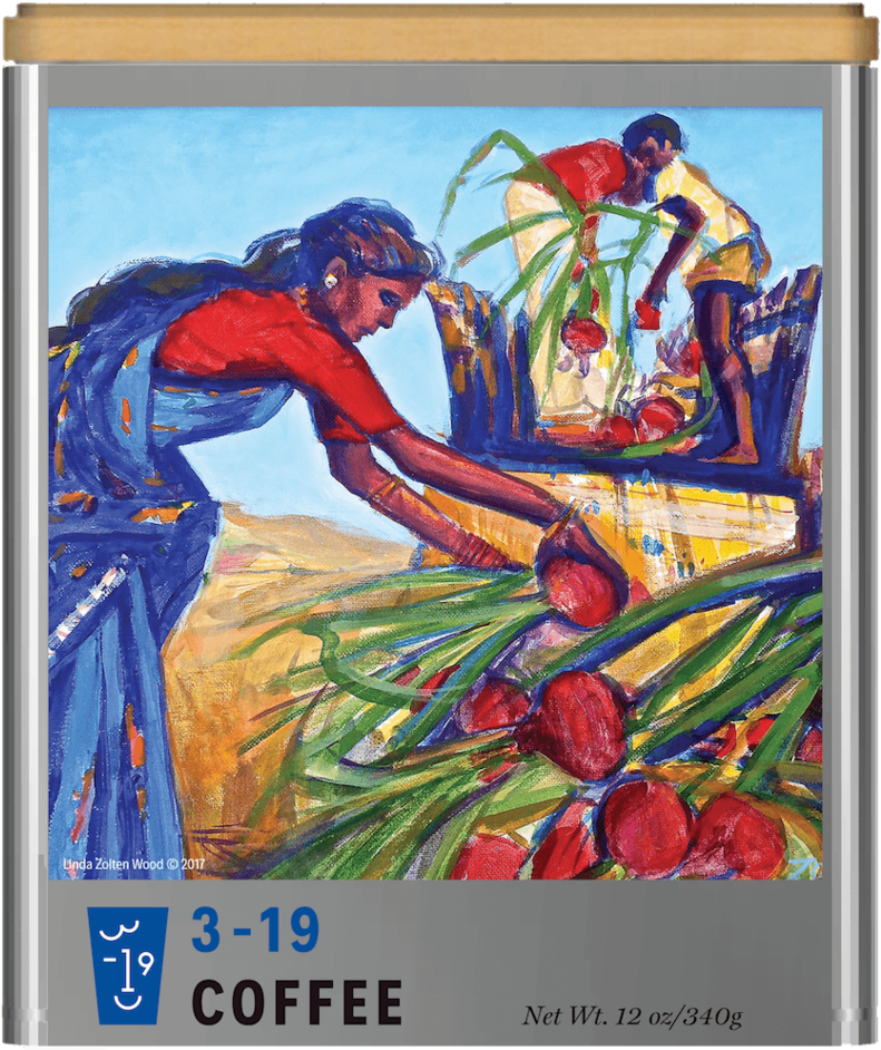 The Onion Farmers - Painting Clipart (1024x1024), Png Download