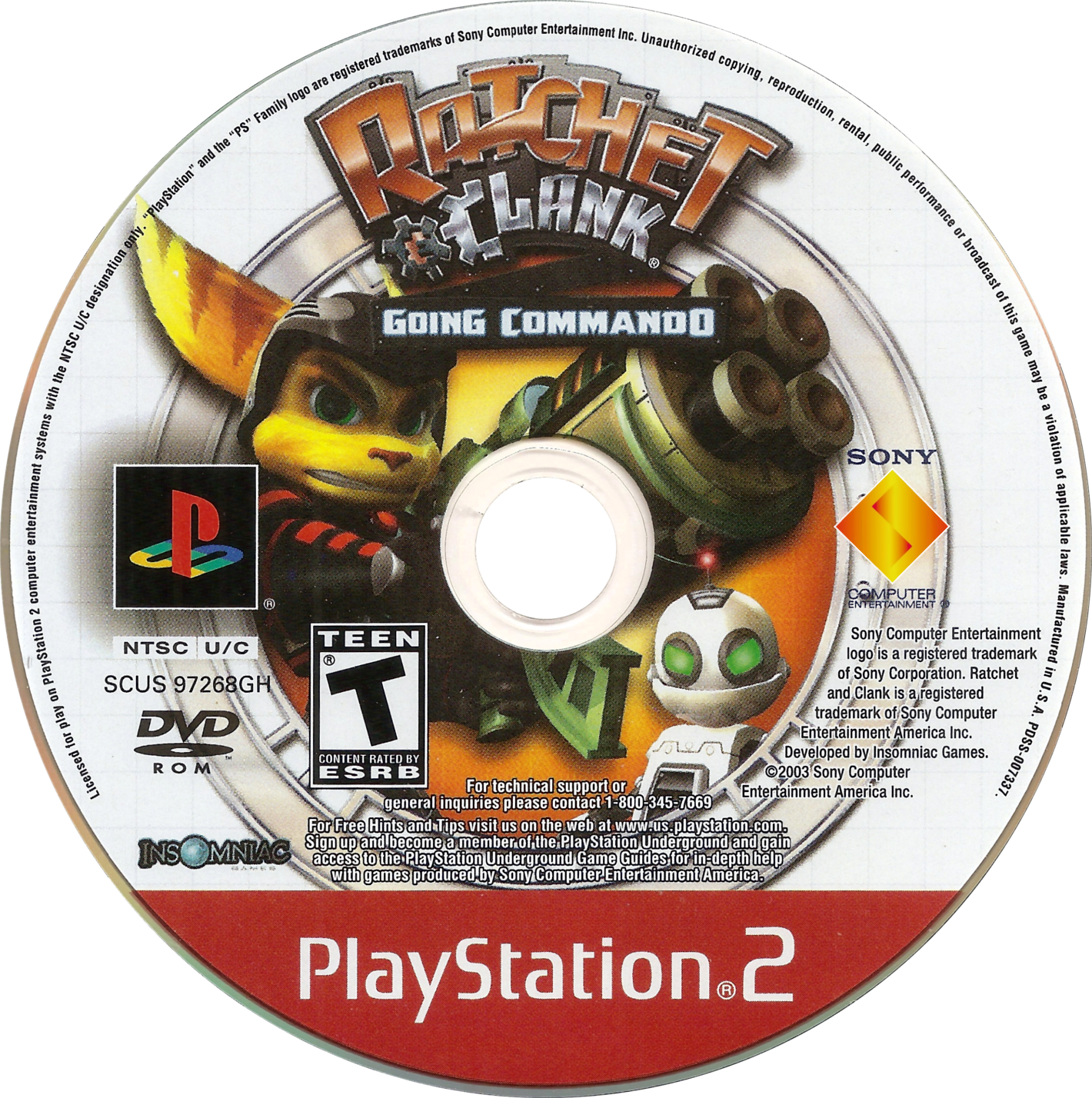 Ratchet & Clank - Label Clipart (1420x1428), Png Download