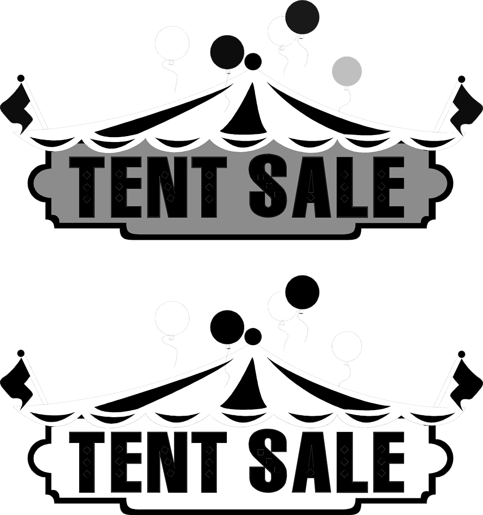 Tent Clipart Vintage - Tents Sale - Png Download (958x1022), Png Download